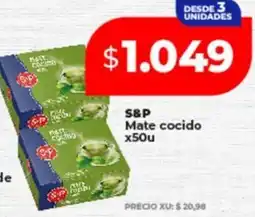 Supermayorista Vital S&P Mate cocido oferta