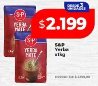 Supermayorista Vital S&P Yerba oferta