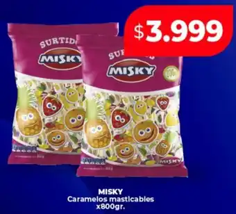 Supermayorista Vital Misky caramelos masticables oferta