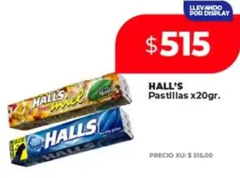 Supermayorista Vital Hall's pastillas oferta