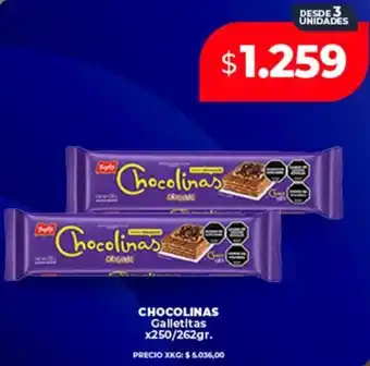 Supermayorista Vital Chocolinas galletitas oferta