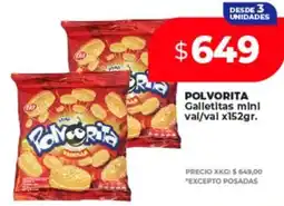 Supermayorista Vital Polvorita galletitas mini val/val oferta