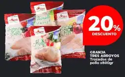 Supermayorista Vital Granja tres arroyos trozados de pollo oferta