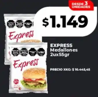 Supermayorista Vital Express medallones oferta