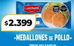 Supermayorista Vital Lucchetti medallones de pollo oferta