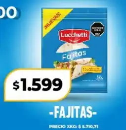 Supermayorista Vital Lucchetti fajitas oferta