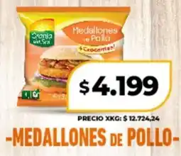 Supermayorista Vital Granja del sol medallones de pollo oferta