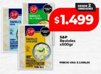 Supermayorista Vital S&P Ravioles oferta