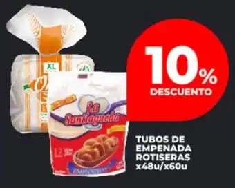 Supermayorista Vital Tubos de empenada rotiseras oferta