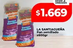 Supermayorista Vital La santiagueña pan semillado oferta