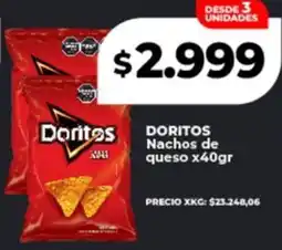 Supermayorista Vital Doritos nachos de queso oferta