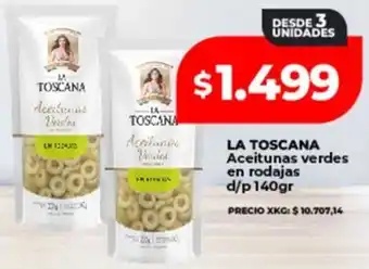 Supermayorista Vital La toscana aceitunas verdes oferta