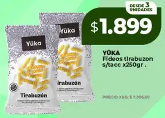 Supermayorista Vital Yüka fideos tirabuzon oferta