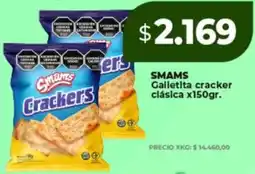 Supermayorista Vital Smams galletita cracker clásica oferta