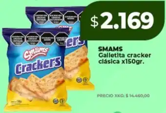 Supermayorista Vital Smams galletita cracker clásica oferta