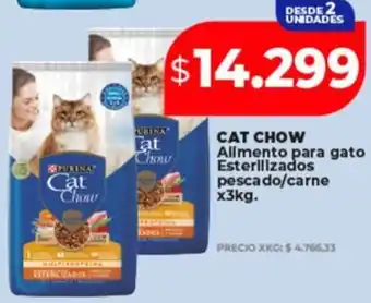 Supermayorista Vital Cat chow alimento para gato esterilizados oferta