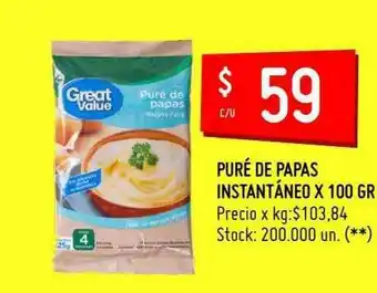 Changomas Puré De Papas Instantáneo oferta