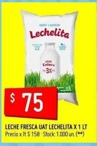 Changomas Leche Fresca Uat Lechelita oferta