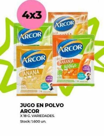 Super MAMI Jugo En Polvo Arcor oferta