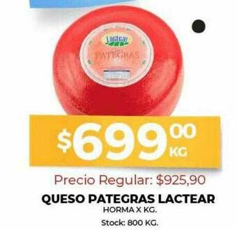 Super MAMI Queso Pategras Lactear oferta