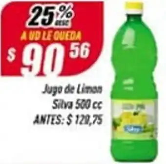 Supermercados Comodin Jugo de Limon Silva 500 cc oferta