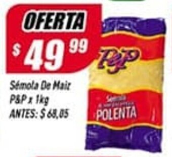 Sémola De Maiz P&P x 1kg