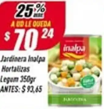 Jardinera Inalpa Hortalizas Legum 350gr
