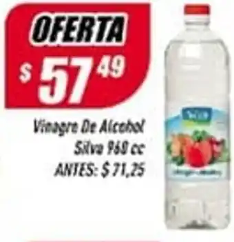 Supermercados Comodin Vinagre De Alcohol Silva 960 cc oferta