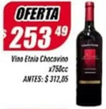 Supermercados Comodin Vino Etnia Chocovino x 750 cc oferta