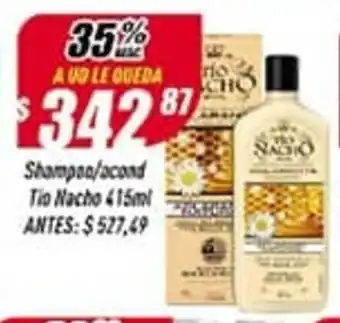 Supermercados Comodin Shampoo/Acond Tio Nacho 415 ml oferta