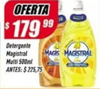 Supermercados Comodin Detergente Magistral Multi 500 ml oferta
