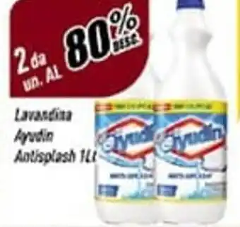 Supermercados Comodin 2 da Un. AL 80% Desc. Lavandina Ayudin Antisplash 1 Lt oferta