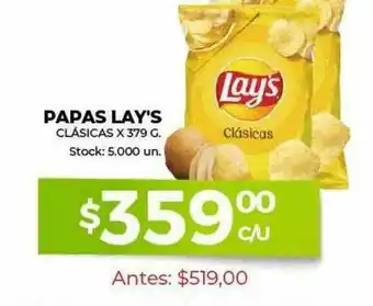 Papas Lay's Clasicas