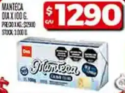 Supermercados DIA Dia manteca oferta