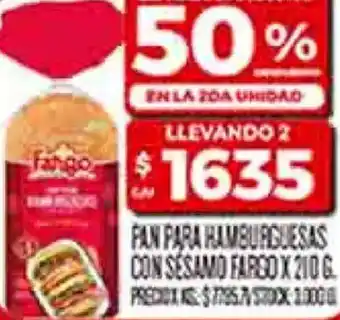 Supermercados DIA Fan para hamburguesas con sésamo fargo oferta