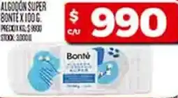 Supermercados DIA Bonté algodon super oferta