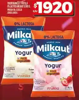 Supermercados DIA Milkaut frutilla yogur oferta