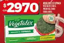 Supermercados DIA Vegetalex espinaca oferta