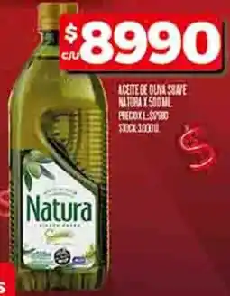 Supermercados DIA Natura aceite oferta