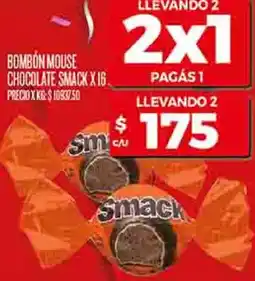 Supermercados DIA Bombon mouse chocolate smack oferta