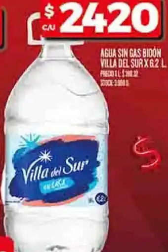 Supermercados DIA Villa del sur agua sin gas bidon oferta