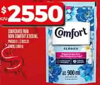 Supermercados DIA Comfort suavizante para ropa oferta