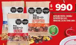 Supermercados DIA Dia nutri mix frutos/energia/ deportivo oferta