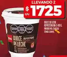 Supermercados DIA Dia dulce de leche oferta