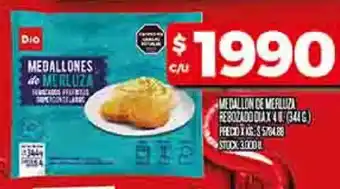 Supermercados DIA Dia medallon ce merluza rebozado oferta