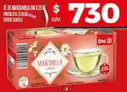 Supermercados DIA Dia manzanilla té oferta