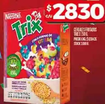 Supermercados DIA Nestlé trix oferta