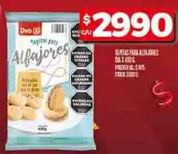 Supermercados DIA Dia tapitas para alfajores oferta