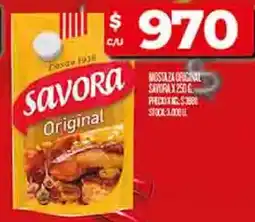 Supermercados DIA Savora original oferta