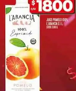 Supermercados DIA L'arancia jugo pomelo 100% oferta